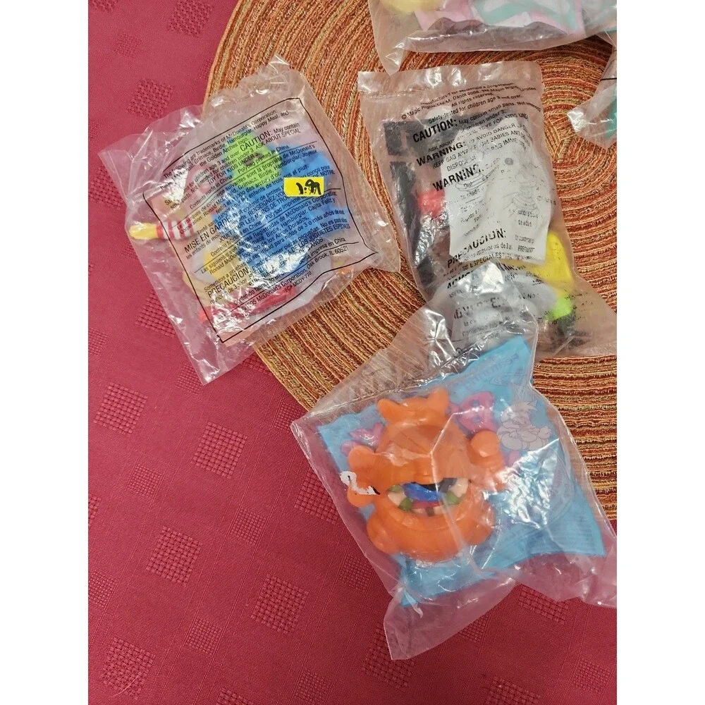 Vintage McDonald's Happy Meal Toys Lot Of 6 New In Package Assorted Years